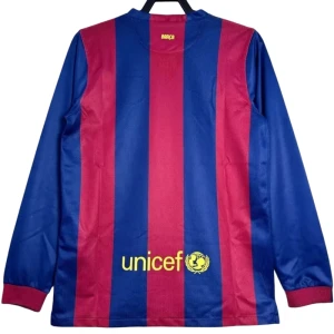 Maglia Barcellona Retro 2014-15 Prima Uomo Manica Lunga