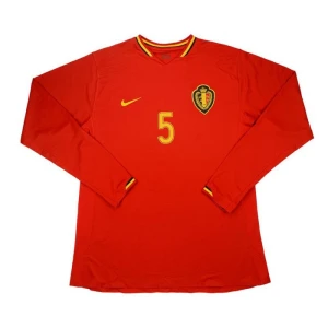Maglia Belgio 2006 Prima