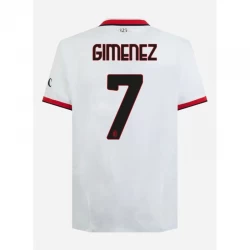Maglia Calcio AC Milan 2024-25 Gimenez #7 Trasferta Uomo
