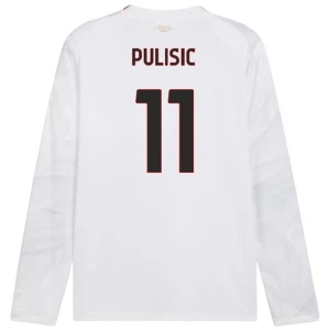 Maglia Calcio AC Milan 2026-27 Christian Pulisic #11 Trasferta Uomo Manica Lunga