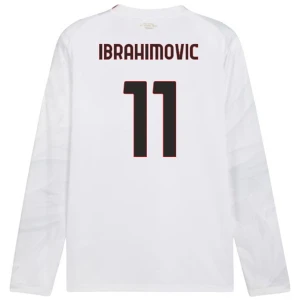 Maglia Calcio AC Milan 2026-27 Ibrahimovic #11 Trasferta Uomo Manica Lunga