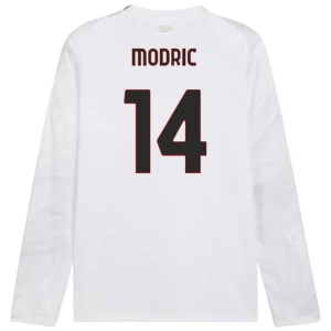 Maglia Calcio AC Milan 2026-27 Modric #14 Trasferta Uomo Manica Lunga