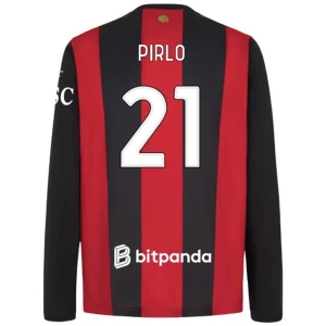 Maglia Calcio AC Milan Andrea Pirlo #21 2026-27 Prima Uomo Manica Lunga