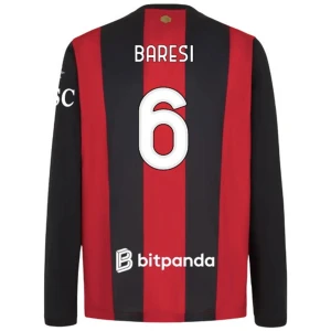 Maglia Calcio AC Milan Baresi #6 2026-27 Prima Uomo Manica Lunga