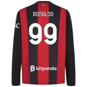 Maglia Calcio AC Milan Cristiano Ronaldo #99 2026-27 Prima Uomo Manica Lunga