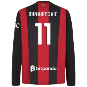 Maglia Calcio AC Milan Ibrahimovic #11 2026-27 Prima Uomo Manica Lunga