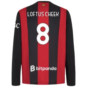 Maglia Calcio AC Milan Loftus Cheek #8 2026-27 Prima Uomo Manica Lunga