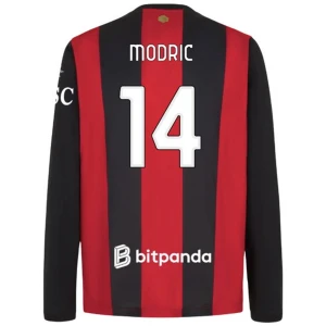 Maglia Calcio AC Milan Modric #14 2026-27 Prima Uomo Manica Lunga