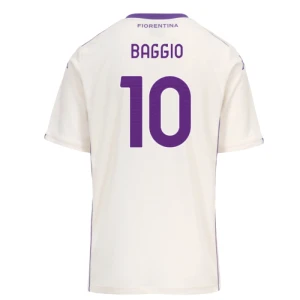 Maglia Calcio ACF Fiorentina 2025-26 Baggio #10 Trasferta Uomo