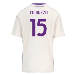 Maglia Calcio ACF Fiorentina 2025-26 Comuzzo #15 Trasferta Uomo