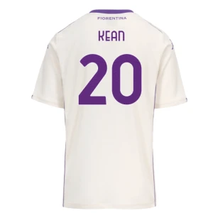 Maglia Calcio ACF Fiorentina 2025-26 Kean #20 Trasferta Uomo