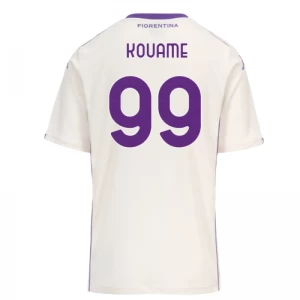 Maglia Calcio ACF Fiorentina 2025-26 Kouame #99 Trasferta Uomo