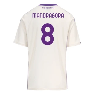 Maglia Calcio ACF Fiorentina 2025-26 Mandragora #8 Trasferta Uomo