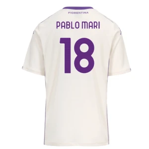 Maglia Calcio ACF Fiorentina 2025-26 Pablo Mari #18 Trasferta Uomo