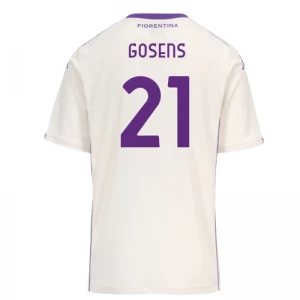 Maglia Calcio ACF Fiorentina 2025-26 Robin Gosens #21 Trasferta Uomo