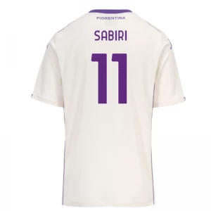 Maglia Calcio ACF Fiorentina 2025-26 Sabiri #11 Trasferta Uomo