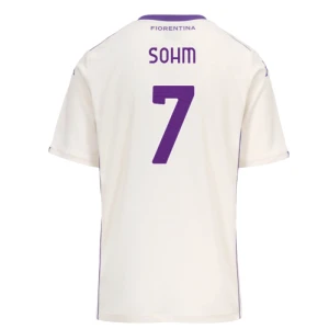 Maglia Calcio ACF Fiorentina 2025-26 Sohm #7 Trasferta Uomo