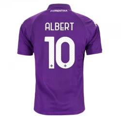 Maglia Calcio ACF Fiorentina Albert #10 2024-25 Prima Uomo