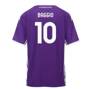 Maglia Calcio ACF Fiorentina Baggio #10 2025-26 Prima Uomo