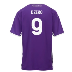 Maglia Calcio ACF Fiorentina Dzeko #9 2025-26 Prima Uomo