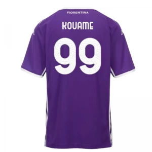 Maglia Calcio ACF Fiorentina Kouame #99 2025-26 Prima Uomo