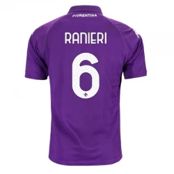 Maglia Calcio ACF Fiorentina Ranieri #6 2024-25 Prima Uomo