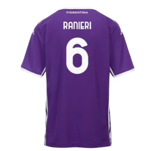 Maglia Calcio ACF Fiorentina Ranieri #6 2025-26 Prima Uomo