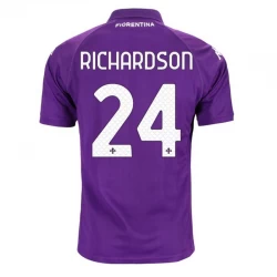 Maglia Calcio ACF Fiorentina Richardson #24 2024-25 Prima Uomo