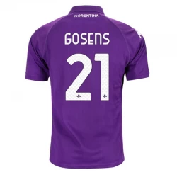 Maglia Calcio ACF Fiorentina Robin Gosens #21 2024-25 Prima Uomo