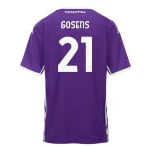 Maglia Calcio ACF Fiorentina Robin Gosens #21 2025-26 Prima Uomo