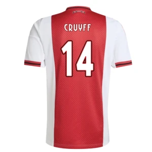 Maglia Calcio AFC Ajax Amsterdam Cruyff #14 2025-26 Prima Uomo