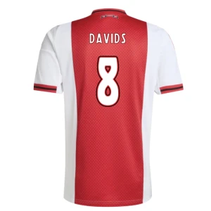 Maglia Calcio AFC Ajax Amsterdam Davids #8 2025-26 Prima Uomo