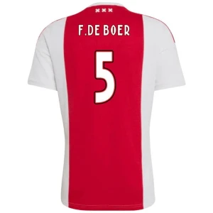 Maglia Calcio AFC Ajax Amsterdam F. De Boer #5 2026-27 Prima Uomo