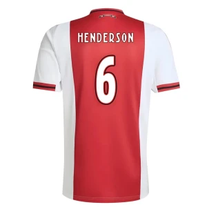Maglia Calcio AFC Ajax Amsterdam Henderson #6 2025-26 Prima Uomo