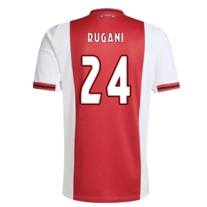 Maglia Calcio AFC Ajax Amsterdam Rugani #24 2025-26 Prima Uomo