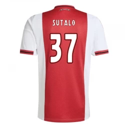 Maglia Calcio AFC Ajax Amsterdam Sutalo #37 2025-26 Prima Uomo