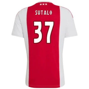 Maglia Calcio AFC Ajax Amsterdam Sutalo #37 2026-27 Prima Uomo