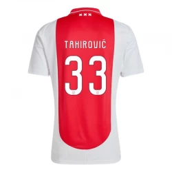 Maglia Calcio AFC Ajax Amsterdam Tahirovic #33 2024-25 Prima Uomo