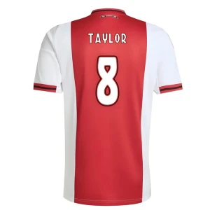 Maglia Calcio AFC Ajax Amsterdam Taylor #8 2025-26 Prima Uomo
