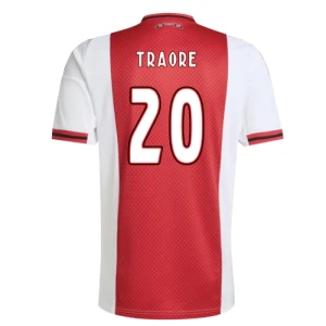 Maglia Calcio AFC Ajax Amsterdam Traore #20 2025-26 Prima Uomo
