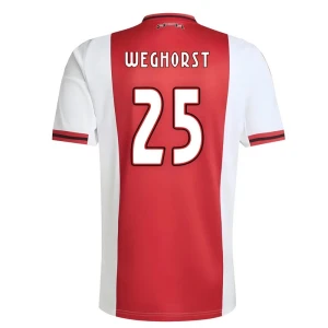 Maglia Calcio AFC Ajax Amsterdam Weghorst #25 2025-26 Prima Uomo