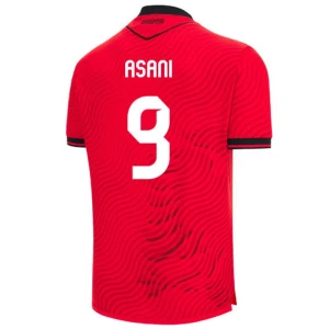 Maglia Calcio Albania Asani #9 2026 Prima Uomo