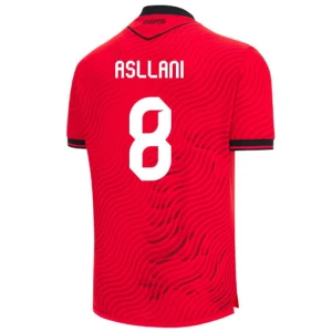 Maglia Calcio Albania Asllani #8 2026 Prima Uomo