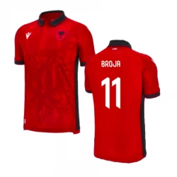 Maglia Calcio Albania Broja #11 Europei 2024 Prima Uomo