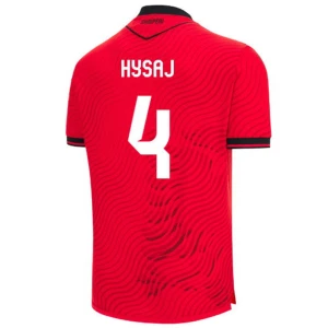 Maglia Calcio Albania Hysaj #4 2026 Prima Uomo