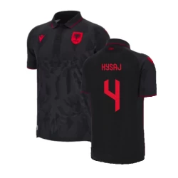 Maglia Calcio Albania Hysaj #4 Europei 2024 Terza Uomo