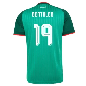 Maglia Calcio Algeria Bentaleb #19 Mondiali 2026 Trasferta Uomo