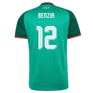 Maglia Calcio Algeria Benzia #12 Mondiali 2026 Trasferta Uomo