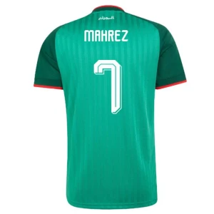 Maglia Calcio Algeria Riyad Mahrez #7 Mondiali 2026 Trasferta Uomo