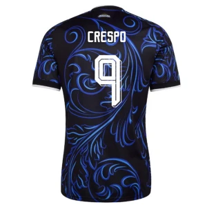 Maglia Calcio Argentina Crespo #9 Mondiali 2026 Trasferta Uomo